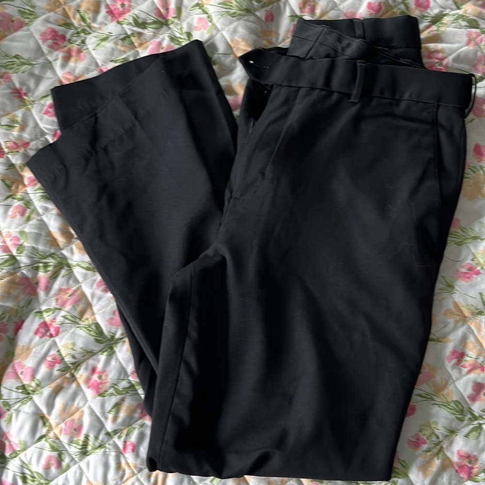 Croft and Barrow Black Dress Pants 36x32